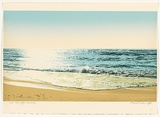 Artist: ROSE, David | Title: Sea edge, morning | Date: 1981 | Technique: screenprint, printed in colour, from multiple stencils