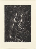 Artist: Durre, Caroline. | Title: Allegory of Entropy. | Date: 1993 | Technique: lithograph, printed in black ink, from one stone [or plate]