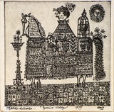 Artist: de Kesler, Thomas. | Title: Spanish Hidalgo. | Date: 1977 | Technique: etching, printed in black ink with plate-tone, from one plate | Copyright: © Thomas de Kessler