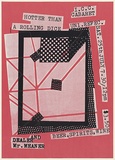 Artist: UNKNOWN (UNIVERSITY OF QUEENSLAND STUDENT WORKSHOP) | Title: I.C.C. Cabaret, Uni. Refec. Hotter than a rolling dice and Dealer Mr. Meaner | Date: 1981 | Technique: screenprint, printed in colour, from multiple stencils