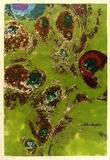 Artist: Gould, Strom. | Title: Abstract | Date: c.1960 | Technique: etching, deep etch printed intaglio and relief in colour from one plate