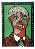 Artist: HANRAHAN, Barbara | Title: Diseased boy | Date: 1966 | Technique: lithograph, printed in colour, from three plates