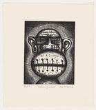 Artist: Mombassa, Reg. | Title: Pattens of restraint | Date: 2004 | Technique: etching and aquatint, printed in black ink, from one plate