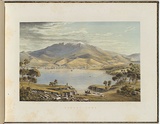 Artist: von Guérard, Eugene | Title: Hobart Town | Date: (1866 - 68) | Technique: lithograph, printed in colour, from multiple stones [or plates]