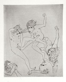 Artist: BOYD, Arthur | Title: 18th century story. | Date: 1971 | Technique: etching, printed in black ink with plate-tone, from one plate | Copyright: Reproduced with permission of Bundanon Trust