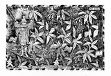 Artist: COLEING, Tony | Title: Tahiti - Perle du Pacifique. | Date: 1984 | Technique: etching and aquatint, printed in black ink, from one zinc plate