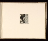 Artist: Mann, Gillian. | Title: Text and womb. | Date: 1981 | Technique: etching, printed in black ink, from one plate