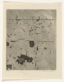 Artist: WILLIAMS, Fred | Title: Ponds, Lysterfield | Date: 1965-66 | Technique: etching, aquatint, sugar aquatint and flat biting, printed in black ink, from one plate | Copyright: © Fred Williams Estate