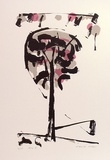 Artist: ROSE, David | Title: Tree I | Date: 1967 | Technique: screenprint, printed in colour, from three stencils