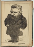 Title: A goldfields member [The Hon. William McLellan M.L.A.]. | Date: 10 October 1874 | Technique: lithograph, printed in colour, from multiple stones