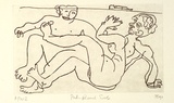 Artist: Furlonger, Joe. | Title: Palm Beach suite (no.19) | Date: 1990 | Technique: etching, printed in black ink, from one plate