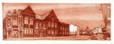 Artist: Rooney, Elizabeth. | Title: (Hunter Street 1979) | Date: (1979) | Technique: etching, aquatint, printed in sepia ink, from one  plate