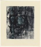 Artist: KING, Grahame | Title: Forest image | Date: 1964 | Technique: lithograph, printed in colour, from two stones [or plates]