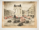 Artist: Courier, Jack. | Title: Piccadilly circus. | Technique: lithograph, printed in black ink, from one stone [or plate]