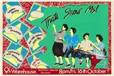 Artist: Fieldsend, Jan. | Title: That's Show Ms! - a night of women's performance. | Date: 1961, October | Technique: screenprint, printed in colour, from five stencils