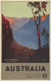 Artist: Northfield, James. | Title: Australia. The Blue Mountains, New South Wales | Date: 1936 | Technique: lithograph, printed in colour, from multiple stones | Copyright: © James Northfield Heritage Art Trust