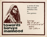 Artist: MACKINOLTY, Chips | Title: Towards baruya manhood | Technique: screenprint, printed in colour, from multiple stencils