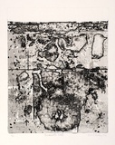 Artist: Hadley, Basil. | Title: Fremantle wall | Date: 1974 | Technique: etching, deep etch and aquatint, printed in black ink, from one plate