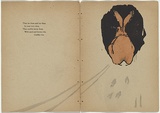 Artist: Rede, Geraldine. | Title: not titled [footprints and rabbit] | Date: 1905 | Technique: woodcut, printed in colour in the Japanese manner, from multiple blocks