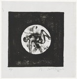 Artist: SELLBACH, Udo | Title: (Target) | Date: 1966 | Technique: lithograph, printed in black ink, from one stone [or plate]