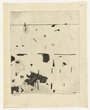 Artist: WILLIAMS, Fred | Title: Ponds, Lysterfield | Date: 1965-66 | Technique: etching, aquatint, sugar aquatint, flat biting, printed in black ink, from one copper plate | Copyright: © Fred Williams Estate