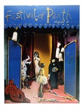 Artist: Moore, Mary. | Title: Festival of Perth | Date: 1988 | Technique: offset-lithograph, printed in colour, from multiple plates | Copyright: © Mary Moore