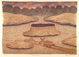 Artist: Bowen, Dean. | Title: The quarry | Date: 1989 | Technique: lithograph, printed in colour, from multiple stones