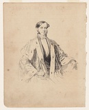 Artist: NICHOLAS, William | Title: The mayor (T. Broughton). | Date: 1847 | Technique: pen-lithograph, printed in black ink, from one zinc plate
