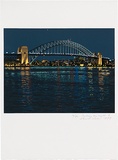 Artist: ROSE, David | Title: Sydney by night I | Date: 1999 | Technique: screenprint, printed in colour, from multiple screens
