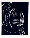 Artist: Burn, Ian. | Title: Torso. | Date: 1964 | Technique: linocut, printed in black ink, from one block