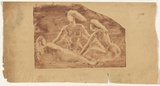 Artist: Burke, Frances. | Title: Nudes. | Date: c.1945 | Technique: monotype, printed in brown ink, from one plate