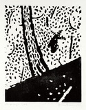 Artist: Burn, Ian. | Title: Landscape. | Date: 1963 | Technique: linocut, printed in black ink, from one block