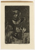 Artist: WILLIAMS, Fred | Title: Porcelain flowerpiece. Number 2 | Date: 1961 | Technique: etching and aquatint, drypoint | Copyright: © Fred Williams Estate