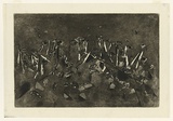 Artist: WILLIAMS, Fred | Title: Knoll in the You Yangs | Date: 1963-64 | Technique: aquatint, engraving and drypoint, printed in black ink, from one zinc plate | Copyright: © Fred Williams Estate