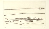 Artist: Furlonger, Joe. | Title: Palm Beach suite (no.8) | Date: 1990 | Technique: etching, printed in black ink, from one plate