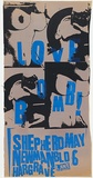 Artist: MERD INTERNATIONAL | Title: Love bomb May 6 | Date: 1984 | Technique: screenprint, printed in colour, from two stencils