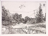 Artist: Rooney, Elizabeth. | Title: (Berrima) | Date: 1975 | Technique: etching, printed in black ink, from one  copper plate