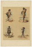 Artist: Angas, George French. | Title: Portraits of the aboriginal inhabitants [7]. | Date: 1846-47 | Technique: lithograph, printed in colour, from multiple stones; varnish highlights by brush