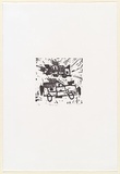Artist: Tyson, Jason. | Title: Police cars | Date: c.2001 | Technique: linocut, printed in black ink, from one block