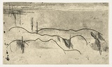 Artist: WILLIAMS, Fred | Title: Mountain landscape. Number 2 | Date: 1965-66 | Technique: etching, engraving, rough biting and mezzotint, printed in black ink, from one copper plate | Copyright: © Fred Williams Estate