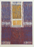 Artist: Dudin, Mary. | Title: Element growth | Date: 1997, July | Technique: woodcut, printed in colour, from multiple blocks
