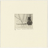 Artist: Robinson, William. | Title: Mouse | Date: 1991 | Technique: etching, printed in black ink, from one plate