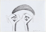 Artist: Burns, Peter. | Title: Charlie. | Date: c.1950s | Technique: photocopy, printed in black ink | Copyright: © Peter Burns