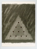 Artist: ROSE, David | Title: Triangle II (2 sheets) | Date: 1972 | Technique: screenprint, printed in colour, from multiple stencils