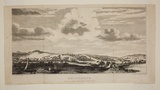 Title: Melbourne from the south side of the Yarra Yarra | Date: 1839 | Technique: engraving, printed in black ink, from one copper plate