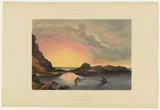 Artist: Angas, George French. | Title: Coast scene near Rapid Bay. | Date: 1846-47 | Technique: lithograph, printed in colour, from multiple stones; varnish highlights by brush