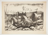 Artist: Courier, Jack. | Title: Scrap metal Whyalla. | Technique: lithograph, printed in black ink, from one stone [or plate]