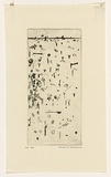 Artist: WILLIAMS, Fred | Title: Second variation of You Yangs landscape. Number 1 | Date: 1965-66 | Technique: etching and drypoint, printed in black ink, from one copper plate | Copyright: © Fred Williams Estate