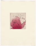 Artist: Headlam, Kristin. | Title: Oh Rose II | Date: 1997 | Technique: aquatint and drypoint, printed in colour, from two copper plates