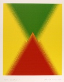 Artist: ROSE, David | Title: Equilateral I | Date: 1971 | Technique: screenprint, printed in colour, from three stencils